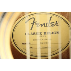 Fender DEMO Fender CN-30 Nylon 3/4 - Natural (664)