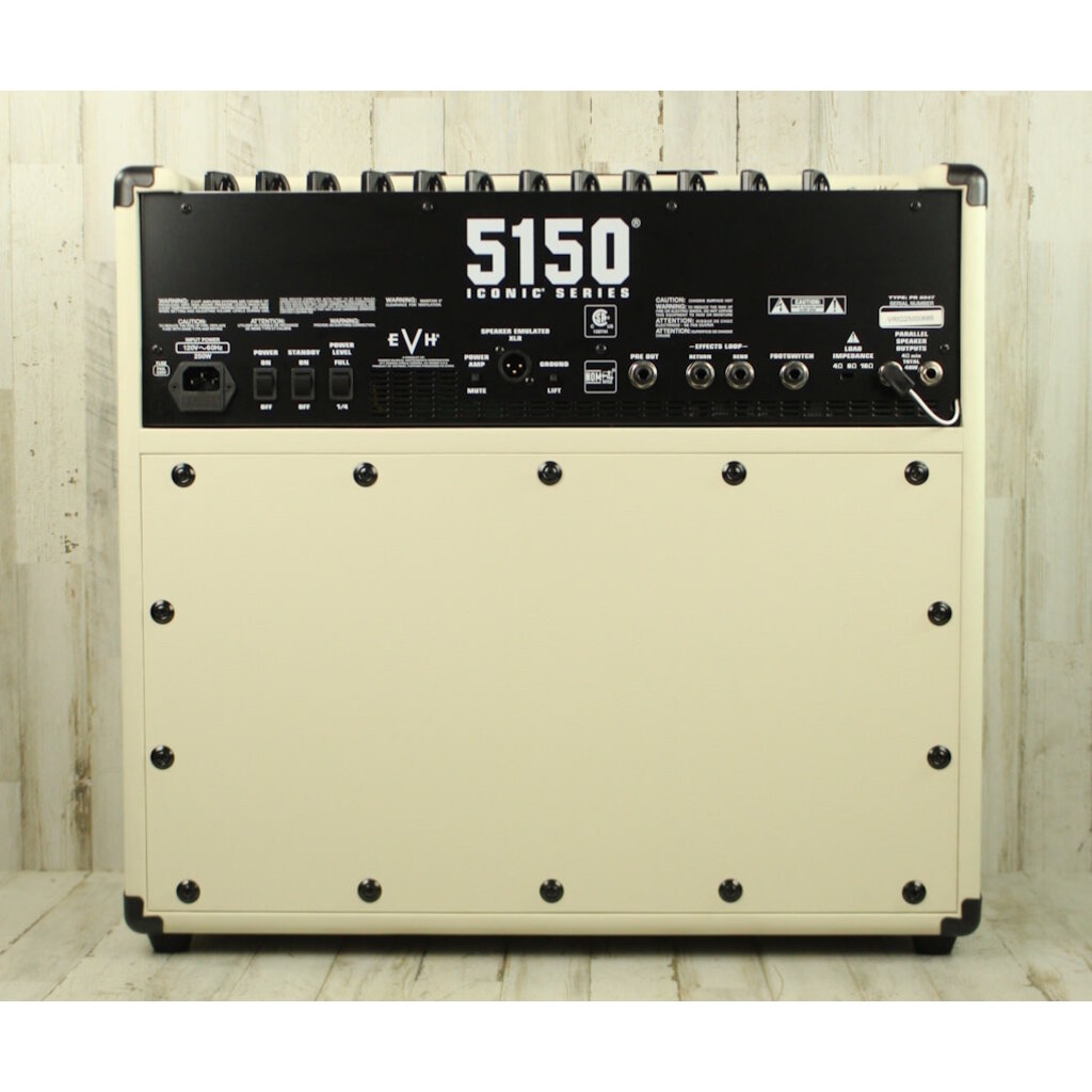 EVH DEMO EVH 5150 Iconic Series 40W 1x12 Combo - Ivory (686)