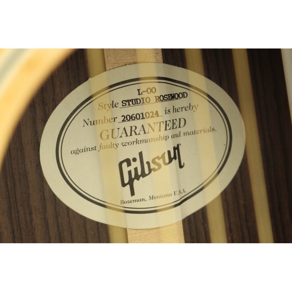 Gibson USED 2021 Gibson L-00 Studio Rosewood (024)