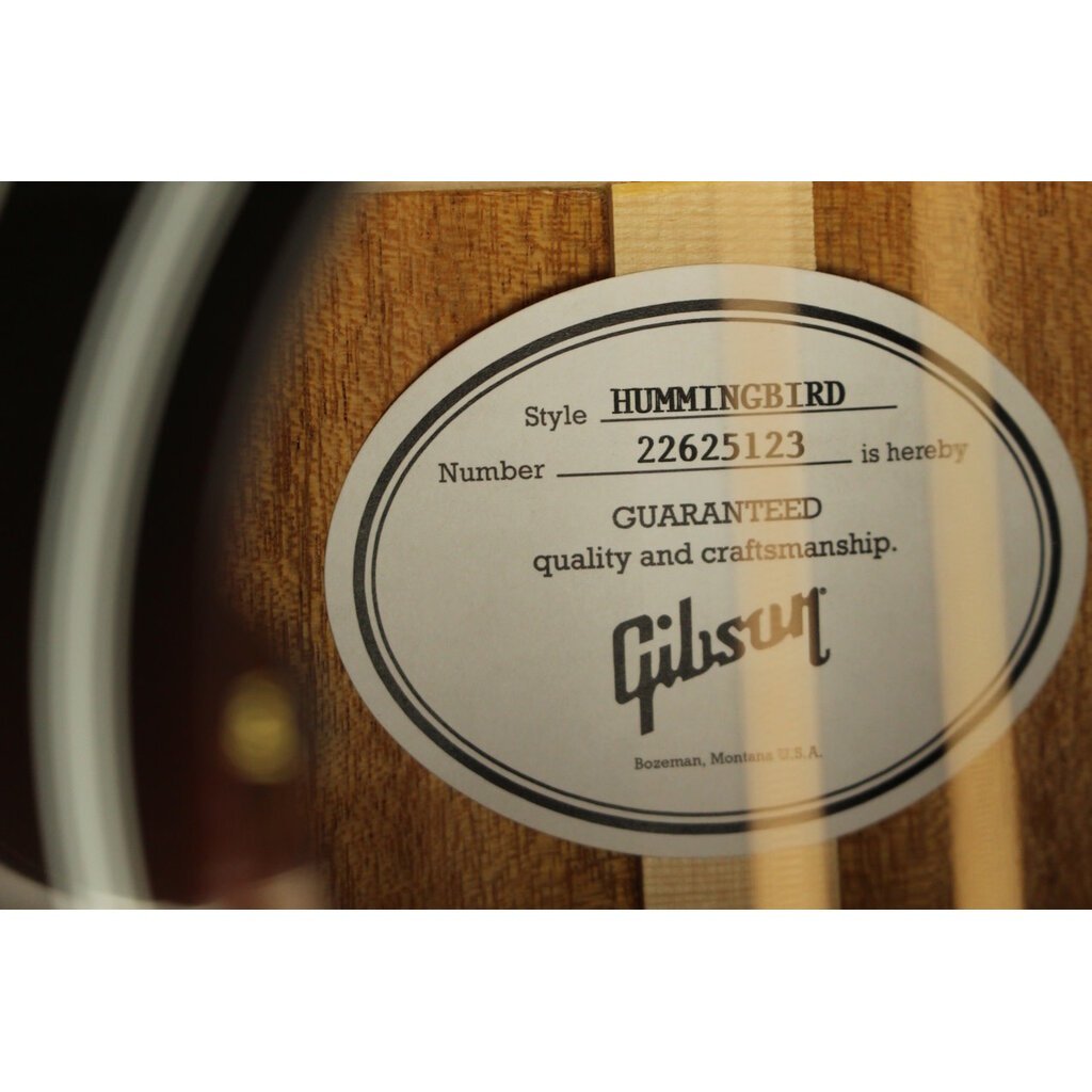 Gibson NEW Gibson Hummingbird Standard - Vintage Sunburst (123)