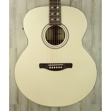 Ibanez DEMO Ibanez AJ70M1E Artwood Jumbo - Pearl White (155)