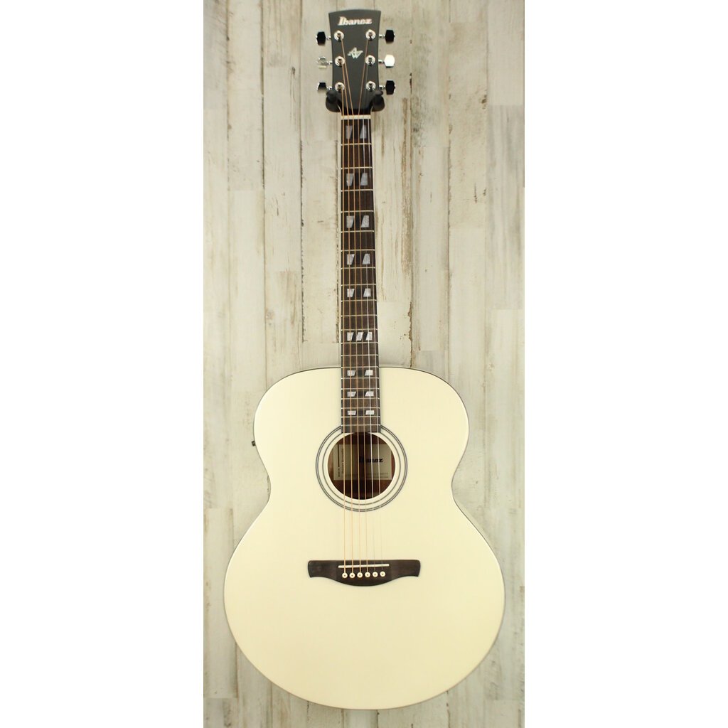 Ibanez DEMO Ibanez AJ70M1E Artwood Jumbo - Pearl White (155)