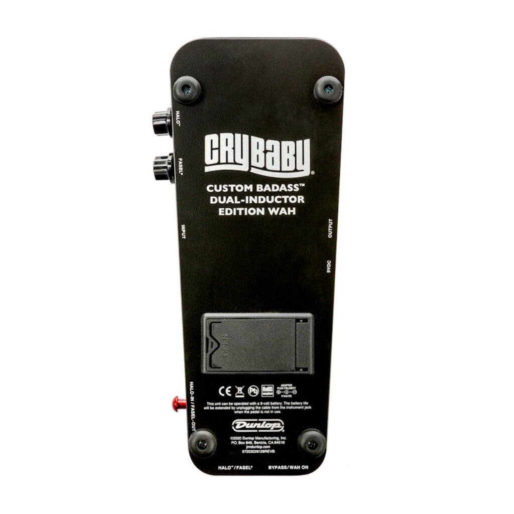 Dunlop NEW Dunlop GCB65 Custom Badass Dual Inductor Edition Cry Baby