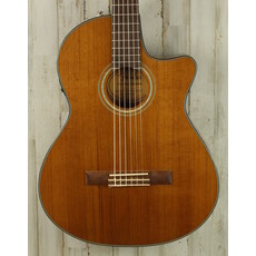 Fender DEMO Fender CN-140SCE Nylon Thinline - Natural w/Case (536)