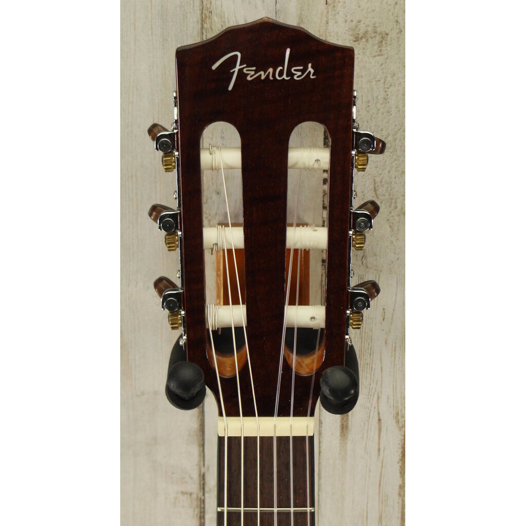 Fender DEMO Fender CN-140SCE Nylon Thinline - Natural w/Case (536)