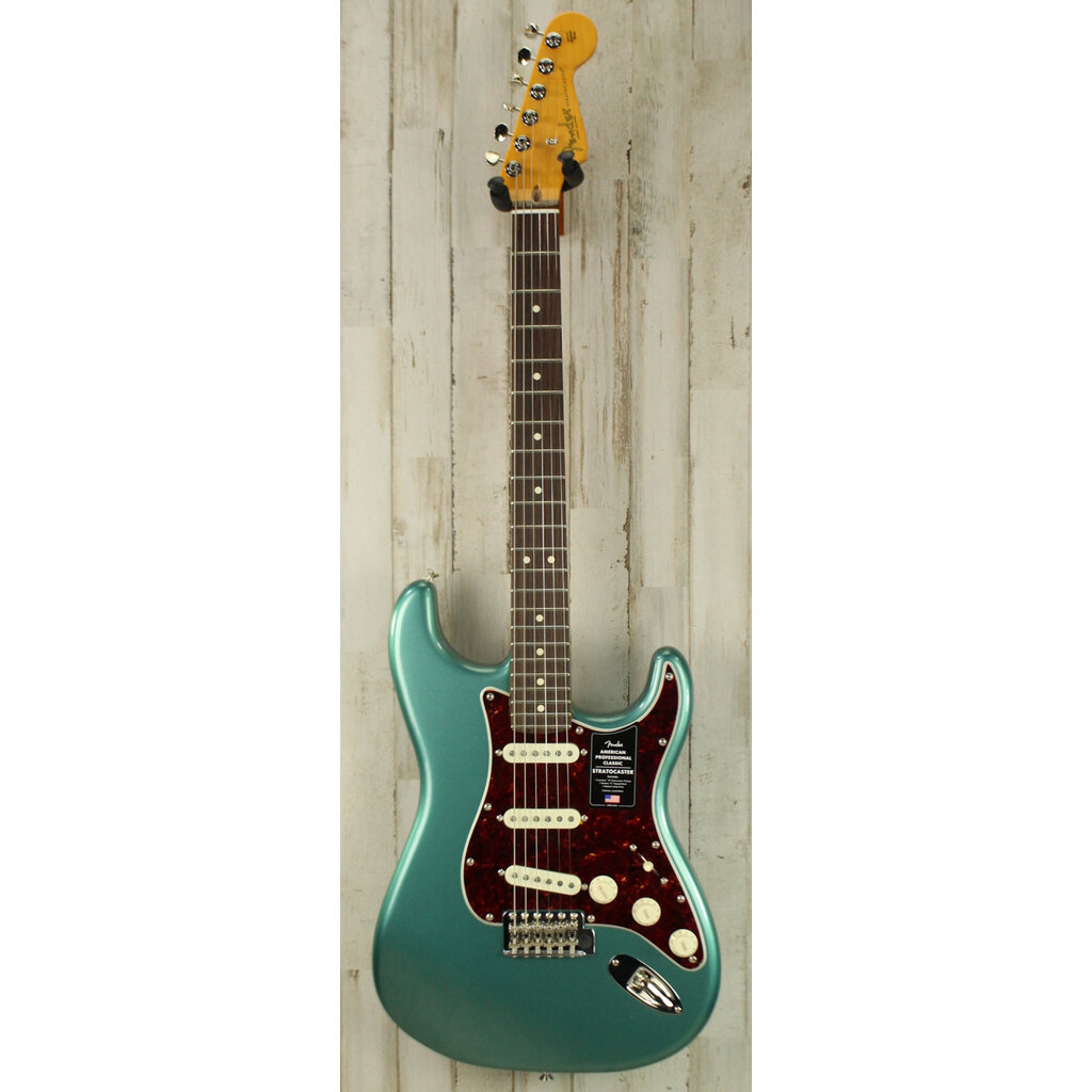 Fender DEMO Fender American Professional Classic Stratocaster - Faded Sherwood Green Metallic (662)