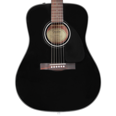 Fender NEW Fender CD-60 Dreadnought V3 w/Case - Black