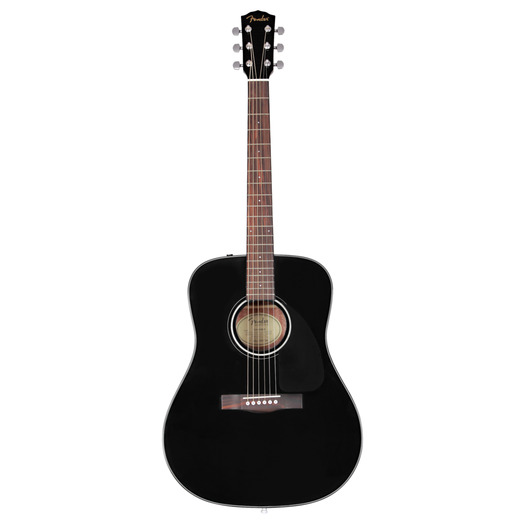 Fender NEW Fender CD-60 Dreadnought V3 w/Case - Black