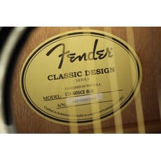 Fender DEMO Fender CD-60SCE - Black (340)