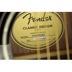 Fender DEMO Fender CD-60SCE - Black (335)