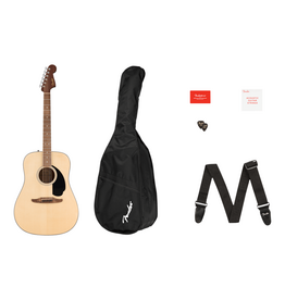 Fender NEW Fender California Standard Redondo Pack - Natural