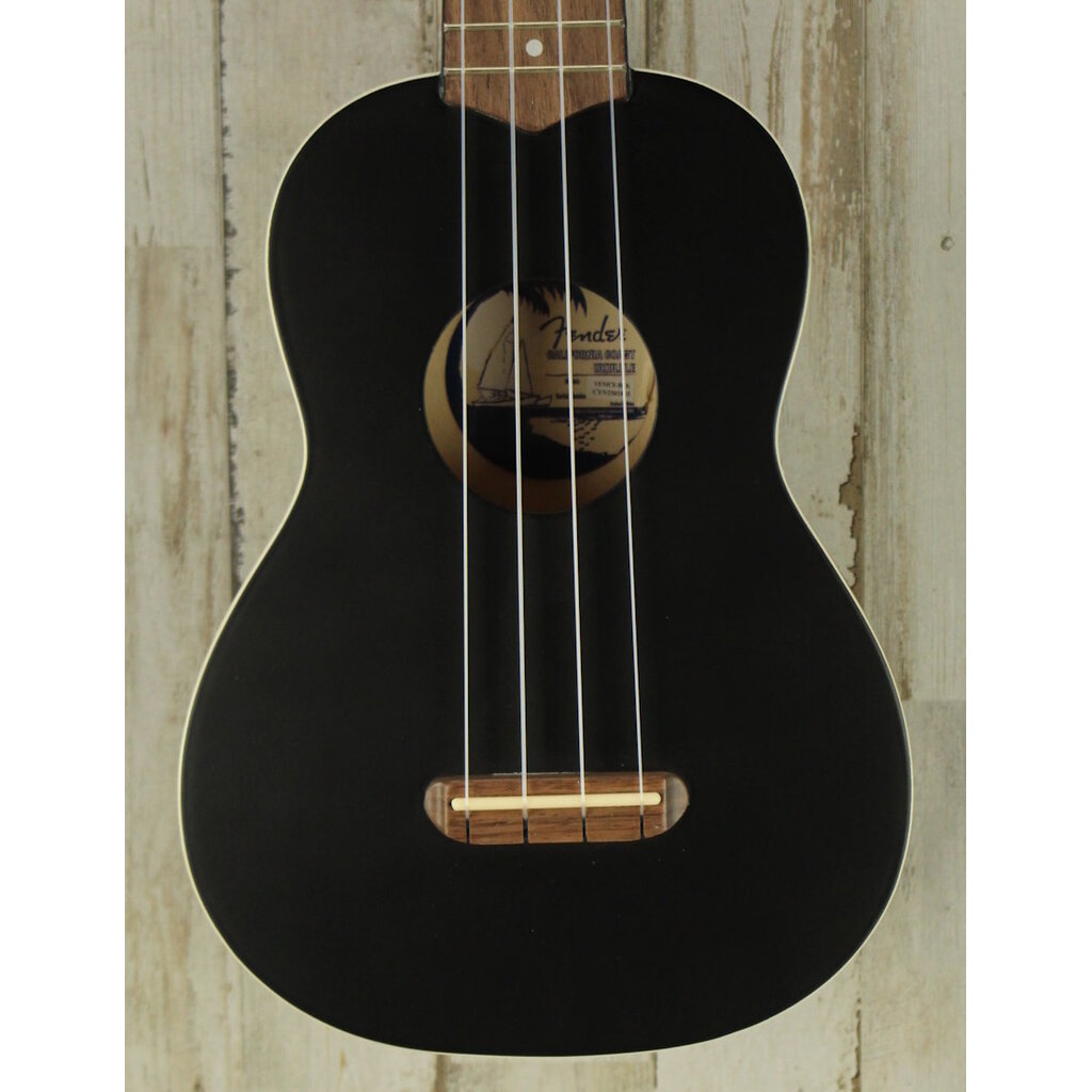 Fender DEMO Fender Venice Soprano Ukulele - Black (865)