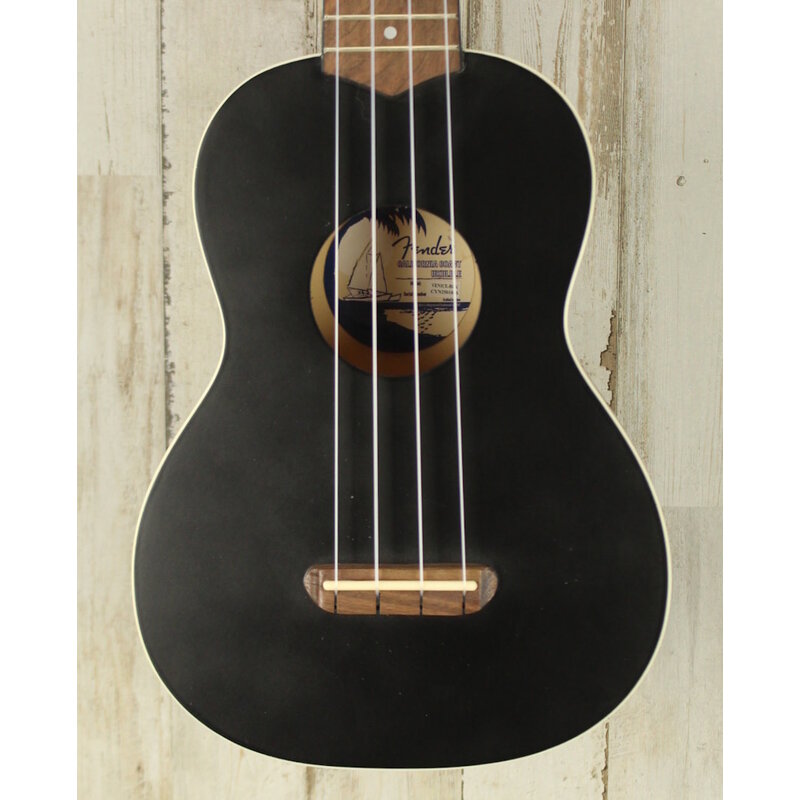 Fender DEMO Fender Venice Soprano Ukulele - Black (836)