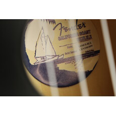 Fender DEMO Fender Venice Soprano Ukulele - Black (899)