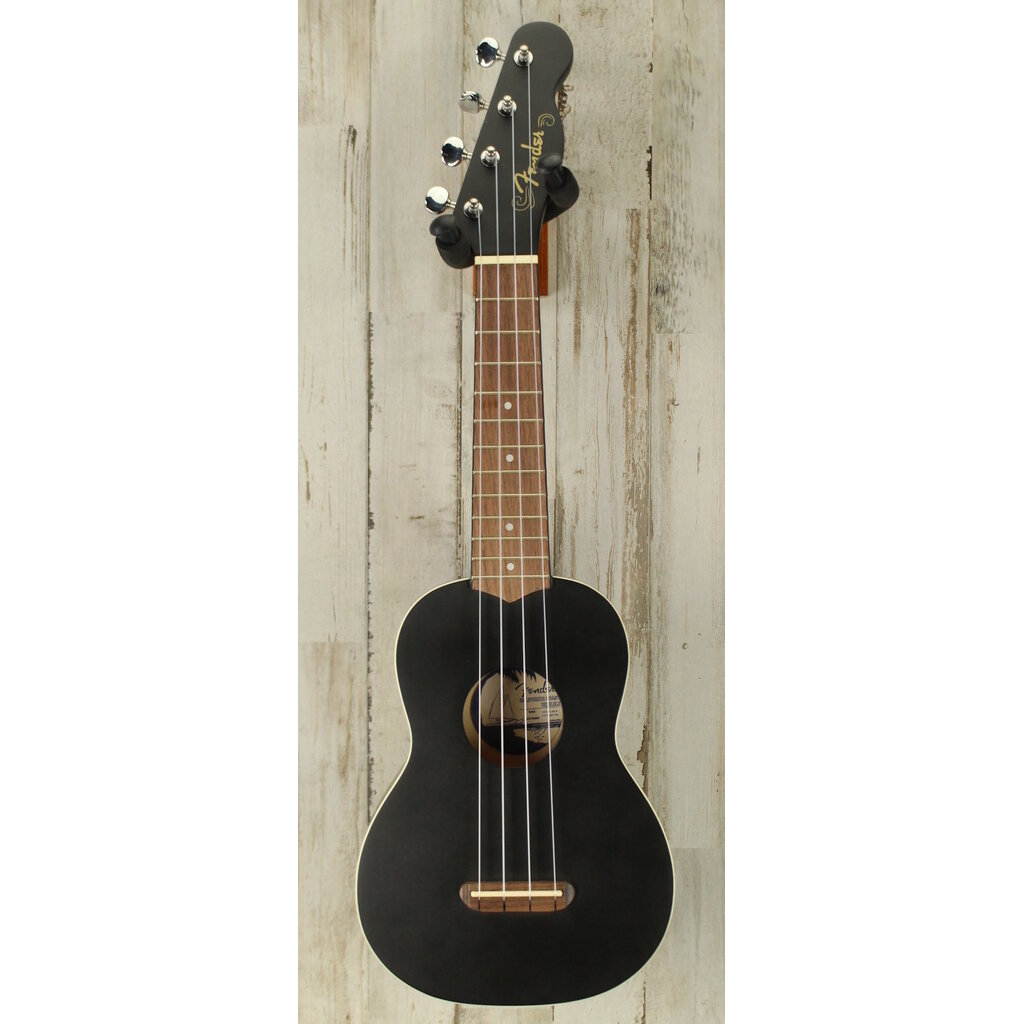 Fender DEMO Fender Venice Soprano Ukulele - Black (750)
