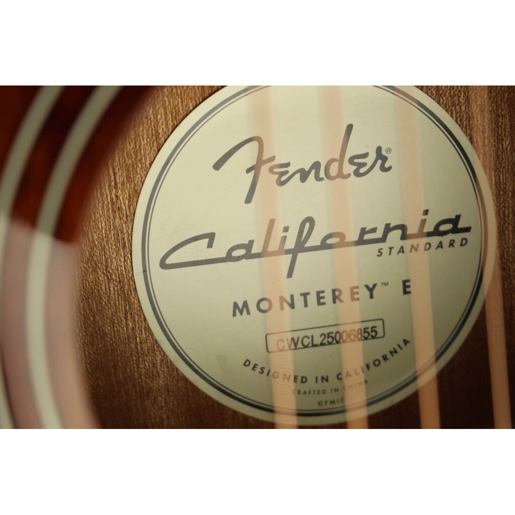 Fender DEMO Fender California Standard Monterey E - Natural Sapele (855)