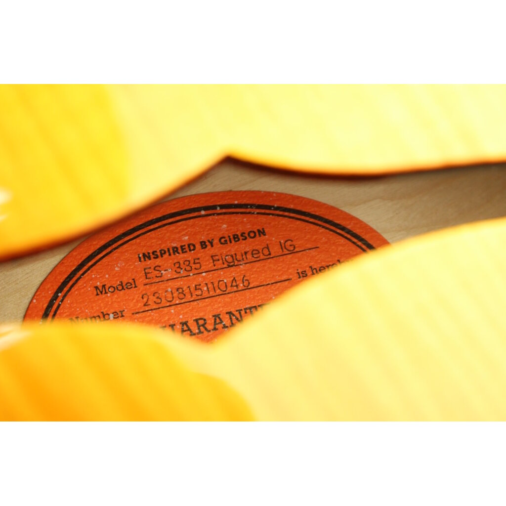 Epiphone USED Epiphone ES-335 Figured IG (046)
