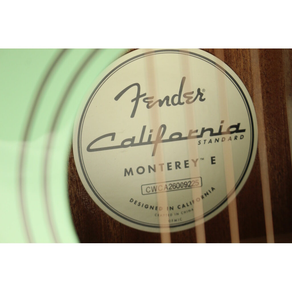 Fender DEMO Fender California Standard Monterey E - Surf Green (225)