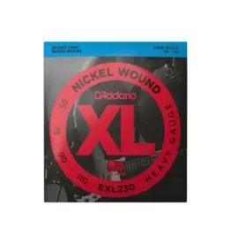 D'Addario NEW D'Addario EXL230 Nickel Wound Bass Strings - Heavy - .055-.110