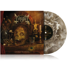 Vinyl NEW MAYHEM - LITURGY OF DEATH-Black Ice Vinyl