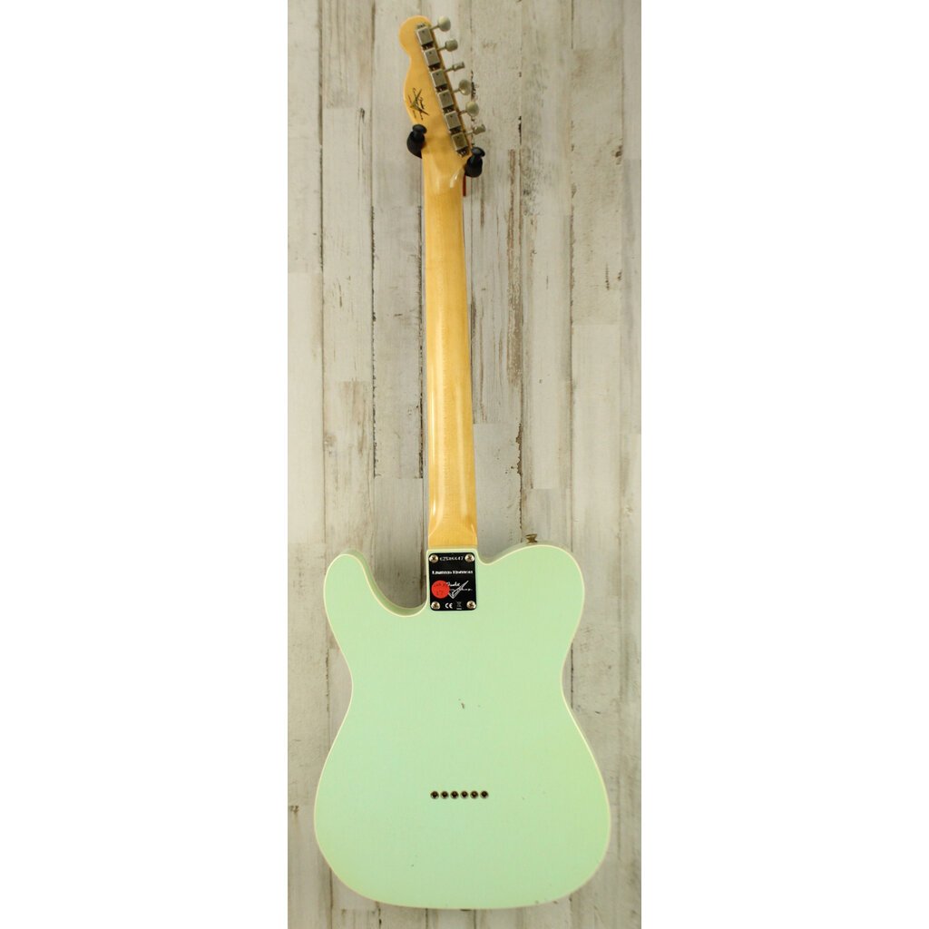 Fender DEMO Fender Custom Shop Limited Edition 1960 Telecaster Journeyman Relic - Aged Surf Green (647)