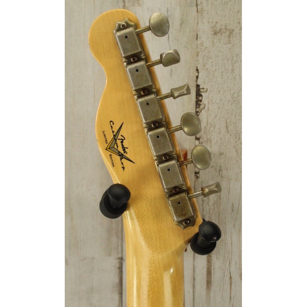 Fender DEMO Fender Custom Shop Limited Edition 1960 Telecaster Journeyman Relic - Aged Surf Green (647)