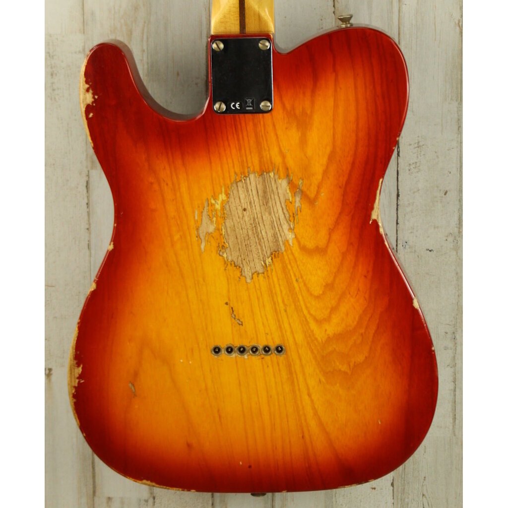 Fender DEMO Fender Custom Shop  1951 Nocaster Heavy Relic - Aged Cherry Sunburst (667)