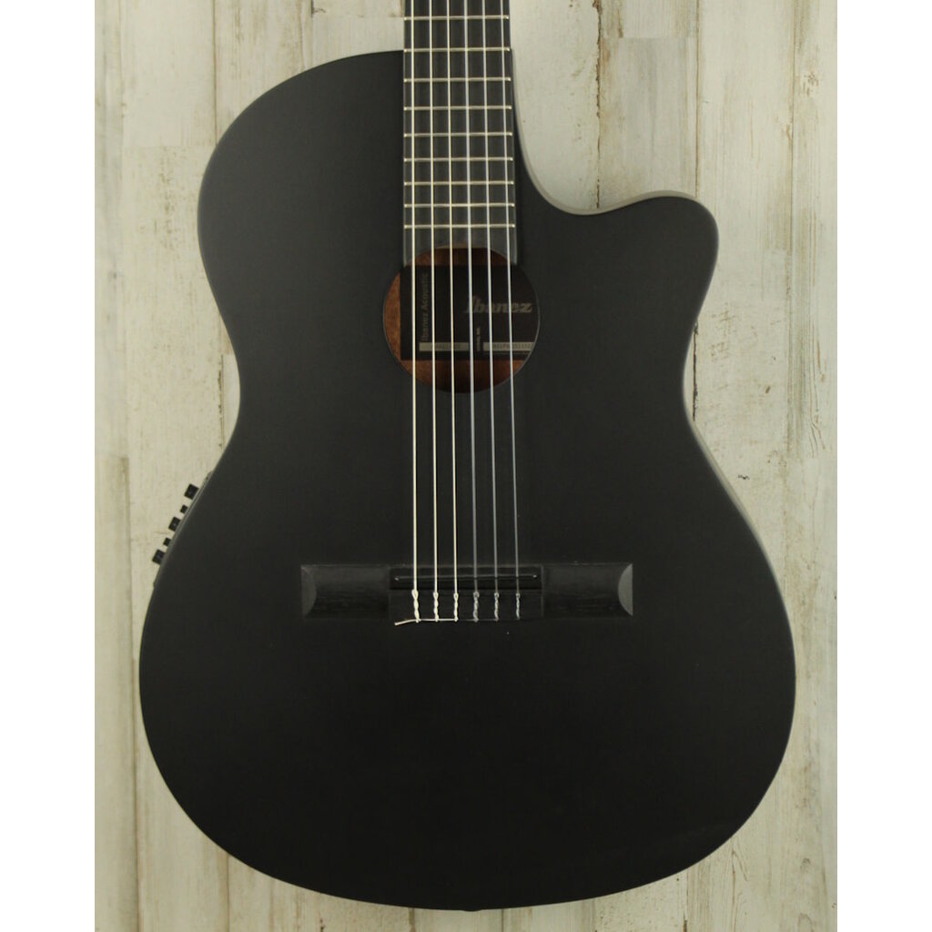 Ibanez DEMO Ibanez GA621-BOT Cutaway Thinline Nylon - Black Out (253)