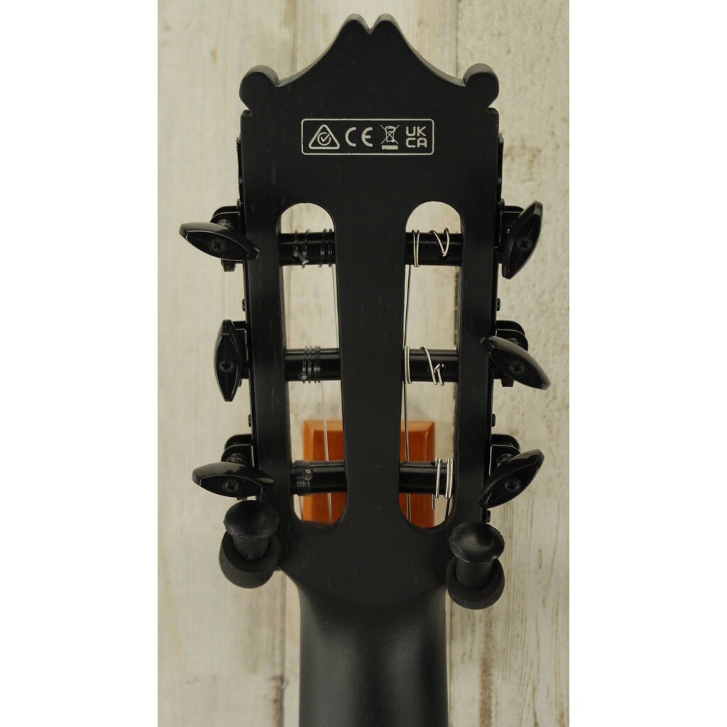 Ibanez DEMO Ibanez GA621-BOT Cutaway Thinline Nylon - Black Out (253)