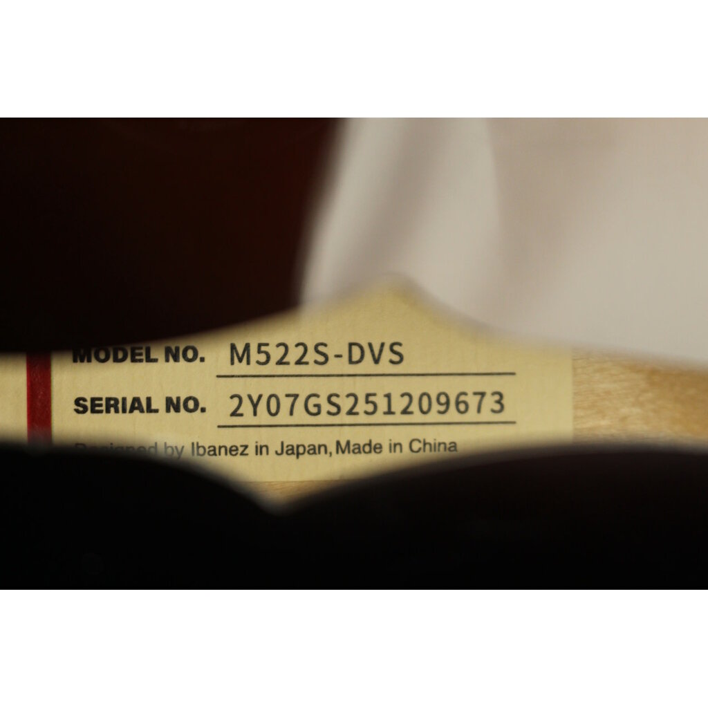 Ibanez DEMO Ibanez M522S Mandolin - Dark Violin Sunburst Gloss (673)