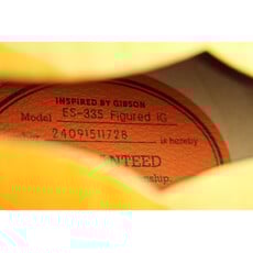 Epiphone USED Epiphone ES-335 Figured IG (914)