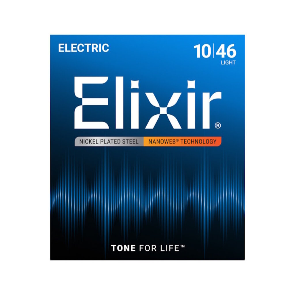 Elixir NEW Elixir Nanoweb Electric Strings - Light - .010-.046