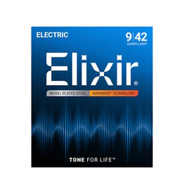 Elixir NEW Elixir Nanoweb Electric Strings - Super Light - .009-.042