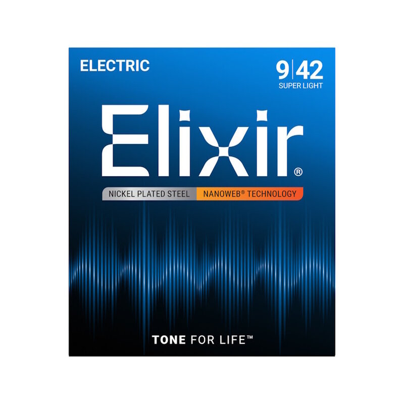 Elixir NEW Elixir Nanoweb Electric Strings - Super Light - .009-.042
