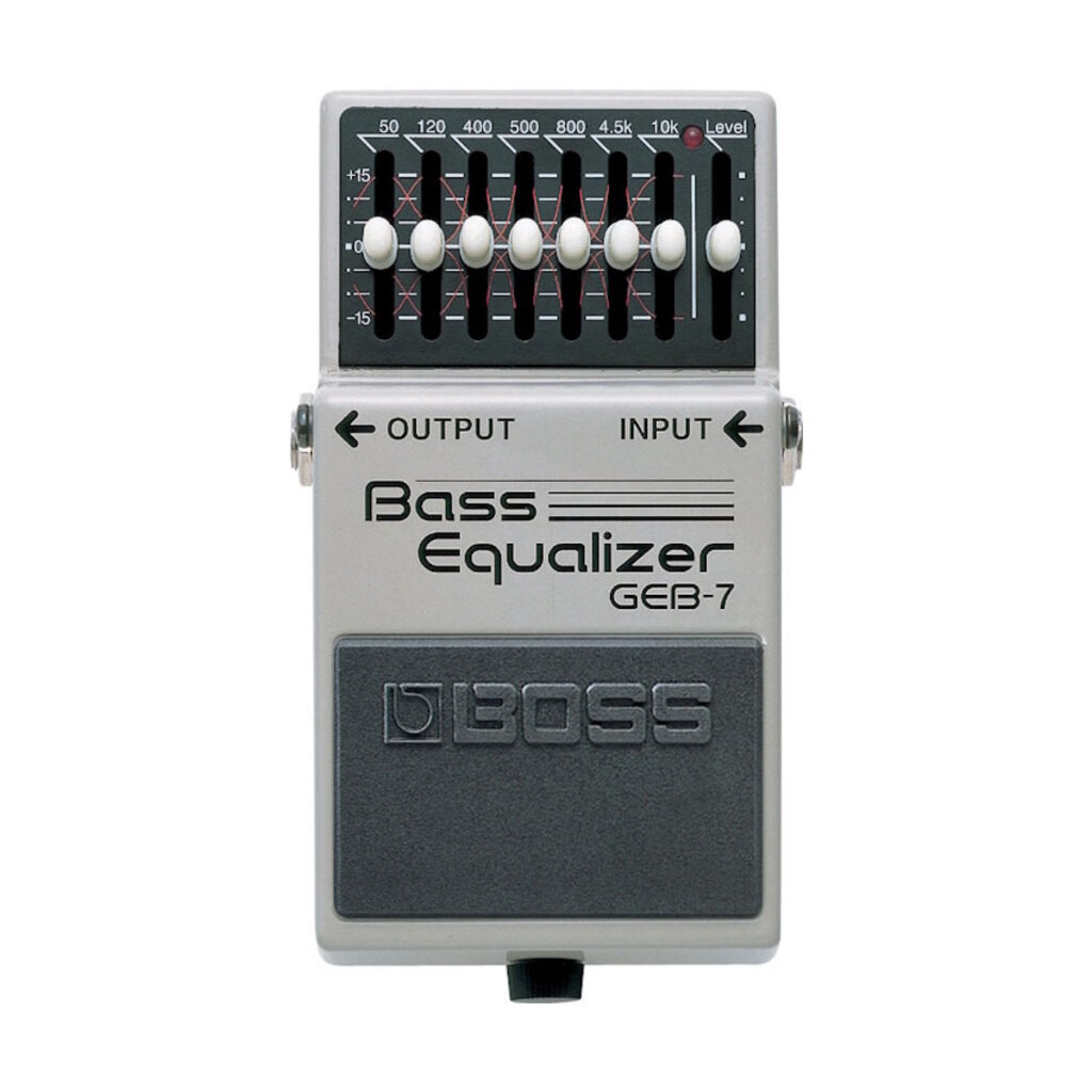 Boss NEW Boss GEB-7 7-Band Bass EQ