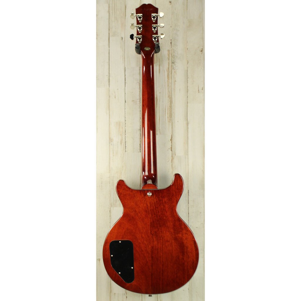 Epiphone DEMO Epiphone Les Paul Special Double Cut Figured - Bourbon Burst (941)