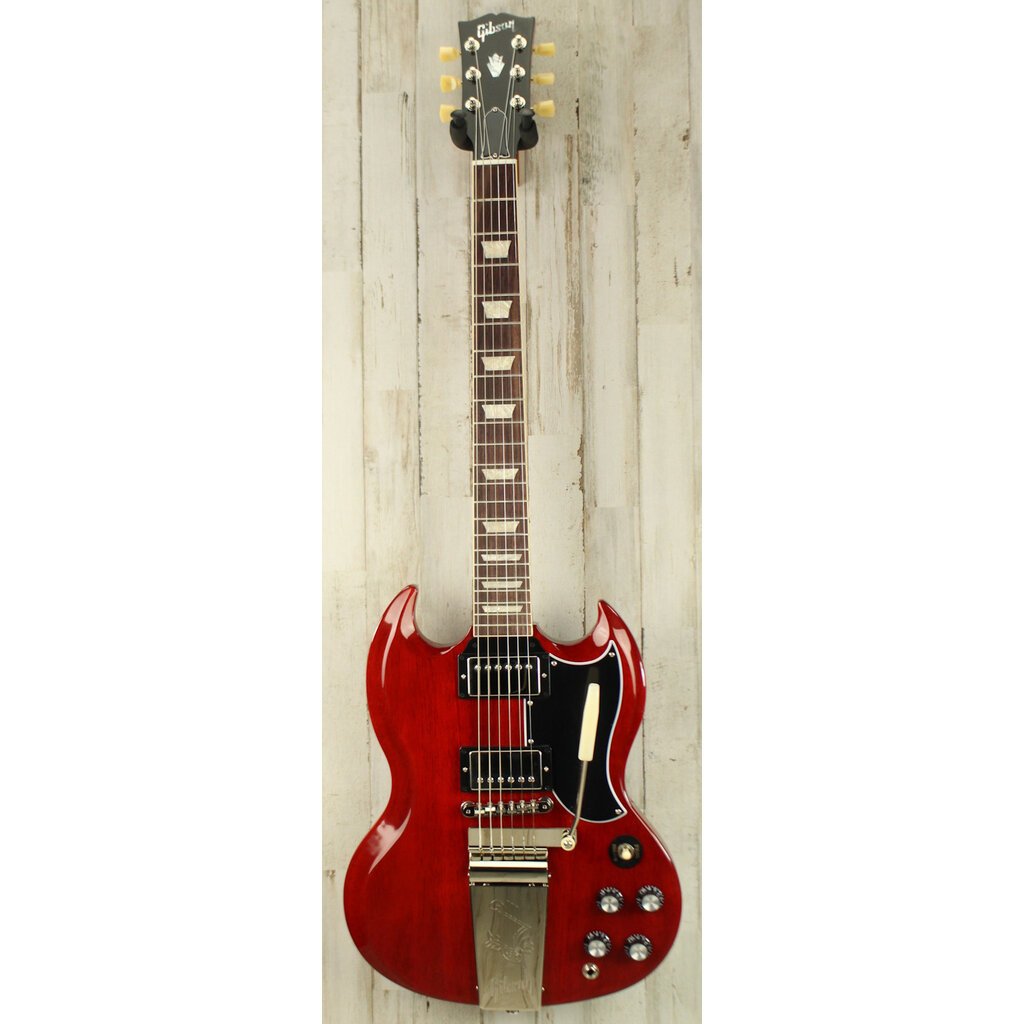Gibson NEW Gibson SG Standard '61 Maestro Vibrola - Vintage Cherry (239)