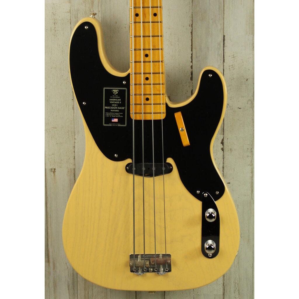 Fender DEMO Fender 75th Anniversary American Vintage II 1951 Precision Bass - Butterscotch Blonde (233)