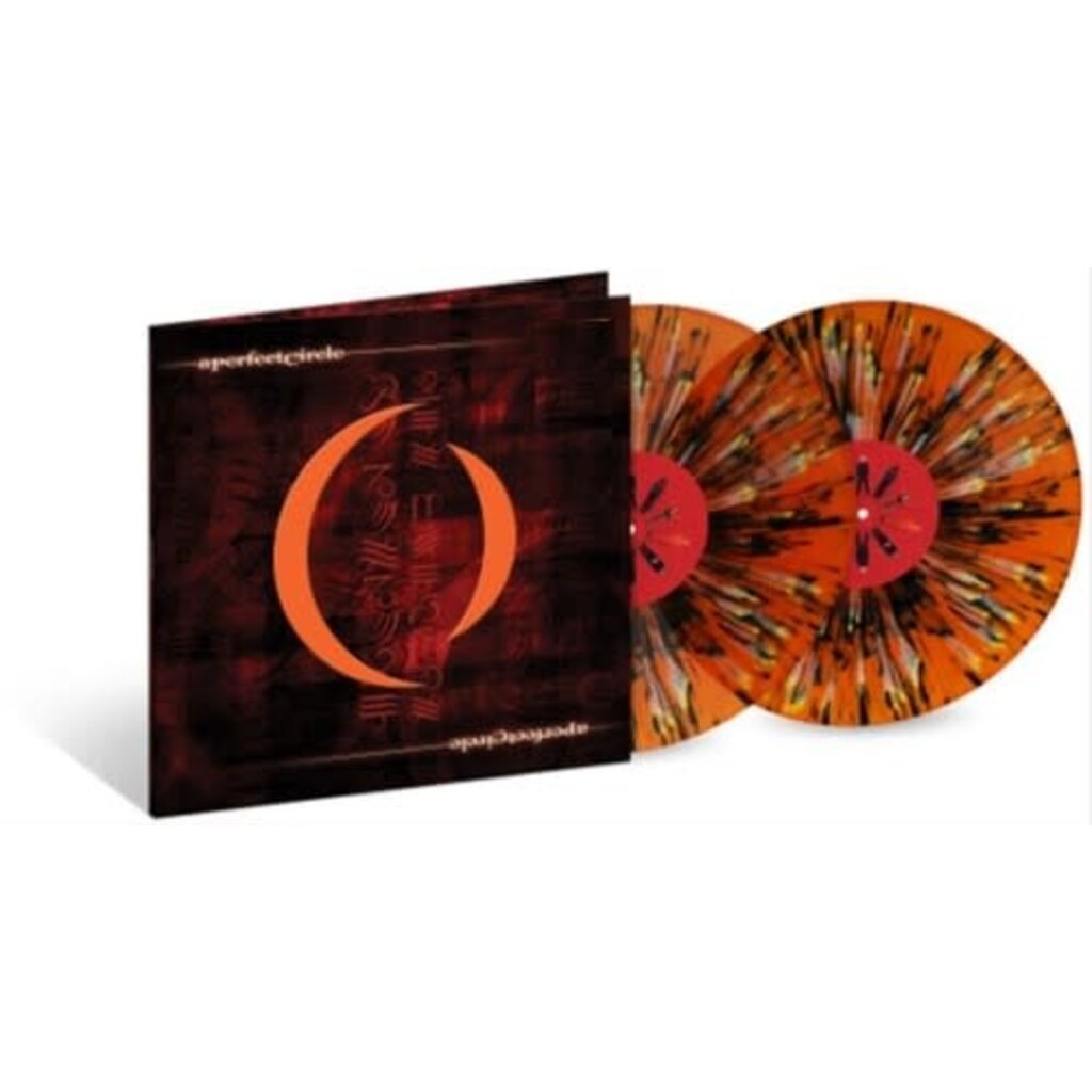 Vinyl NEW A Perfect Circle-Mer De Noms-2xLP-Orange/Black Vinyl