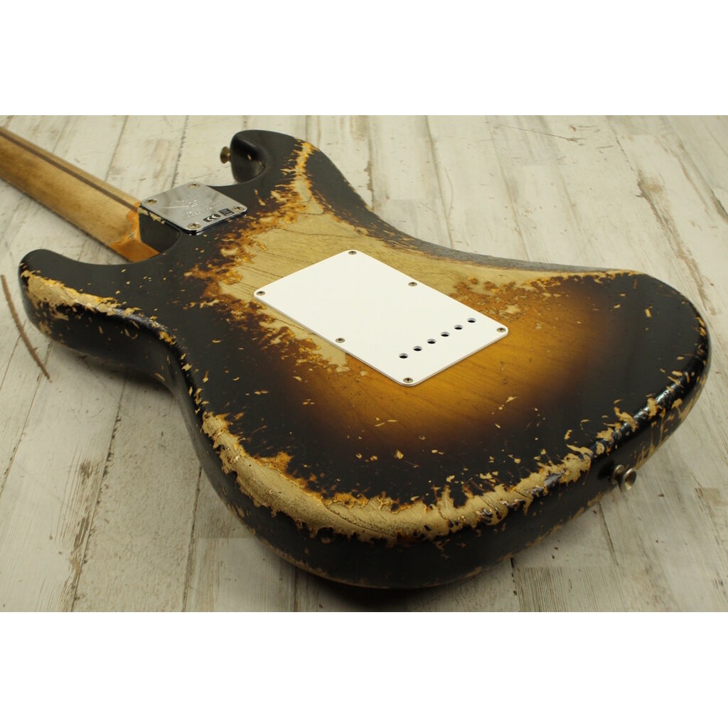 Fender DEMO Fender Custom Shop 70th Anniversary 1954 Stratocaster - Wide-Fade 2-Color Sunburst (963)