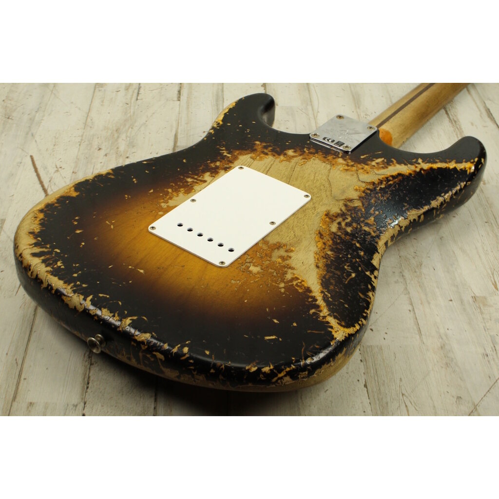 Fender DEMO Fender Custom Shop 70th Anniversary 1954 Stratocaster - Wide-Fade 2-Color Sunburst (963)