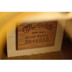 Martin NEW Martin Road Series D-10E Retro - Natural (985)