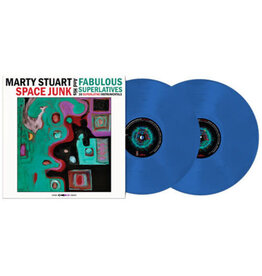 Vinyl NEW Marty Stuart-Space Junk-2xLP Blue Vinyl