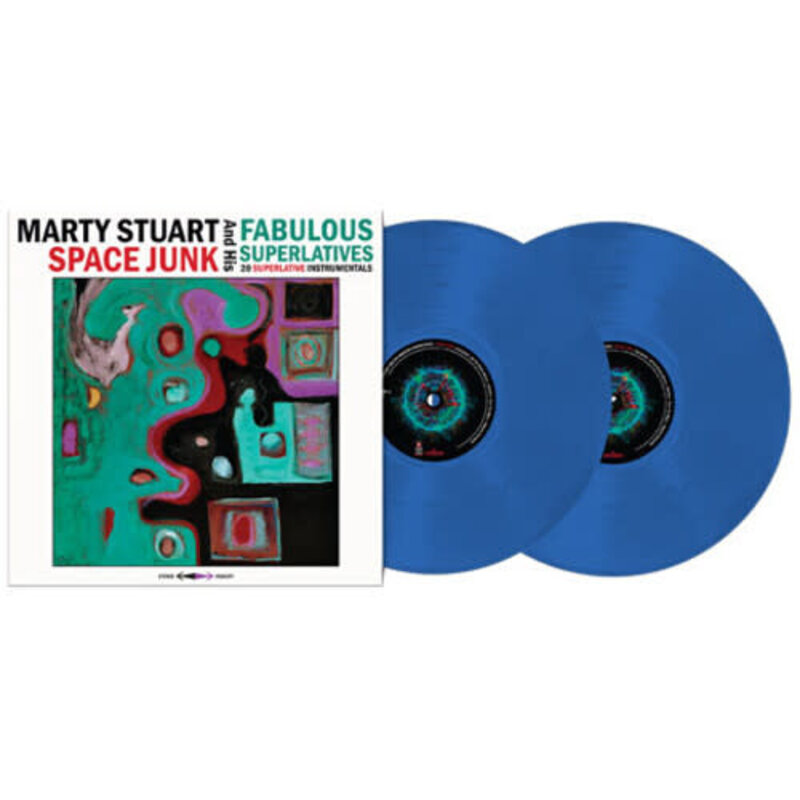 Vinyl NEW Marty Stuart-Space Junk-2xLP Blue Vinyl