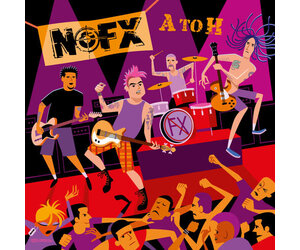 NOFX 『QUARTER ALBUM』 10㌅レコード Hi-STANDARD NEW NOFX-A to H-LP - Mountain Music Exchange