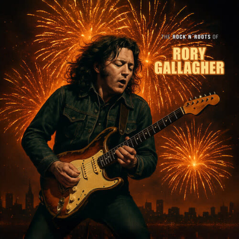 Vinyl NEW Rory Gallagher-Rock n Roots Of-LP Clear Vinyl