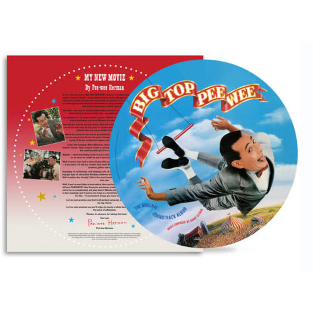 Vinyl NEW Danny Elfman-Big Top Pee-Wee (Original Soundtrack)-RSD