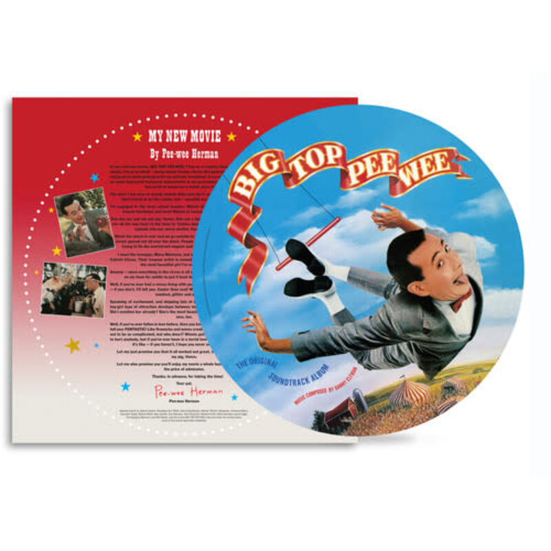Vinyl NEW Danny Elfman-Big Top Pee-Wee (Original Soundtrack)-RSD
