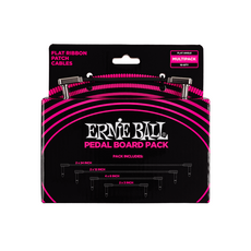 Ernie Ball NEW Ernie Ball Flat Ribbon Pedalboard Patch Cables - Multi Pack