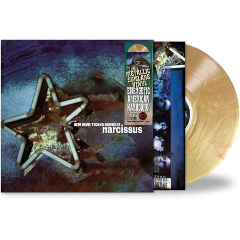 Vinyl NEW  Narcissus- New Wave Techno Homicide-LP Color Vinyl